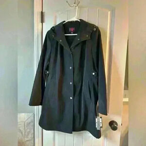 NWT Nordstrom Gallary rain resistant hooded coat